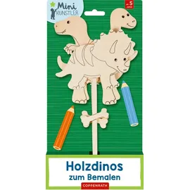 Coppenrath Verlag Holzdinos zum Bemalen