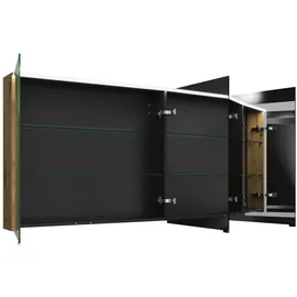 Burgbad Eqio 140 cm Eiche Dekor Urban mit LED