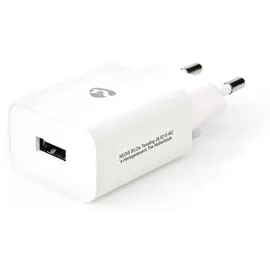Nedis WCHAU242AWT Ladegerät für Mobilgeräte Universal Weiß AC Drinnen