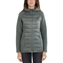 Softshelljacke Afton Hybrid Jacket Damen - oliv L