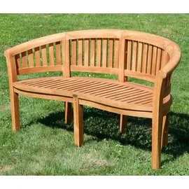 ASS Altenburger Bananenbank 161 x 63 x 85 cm Braun