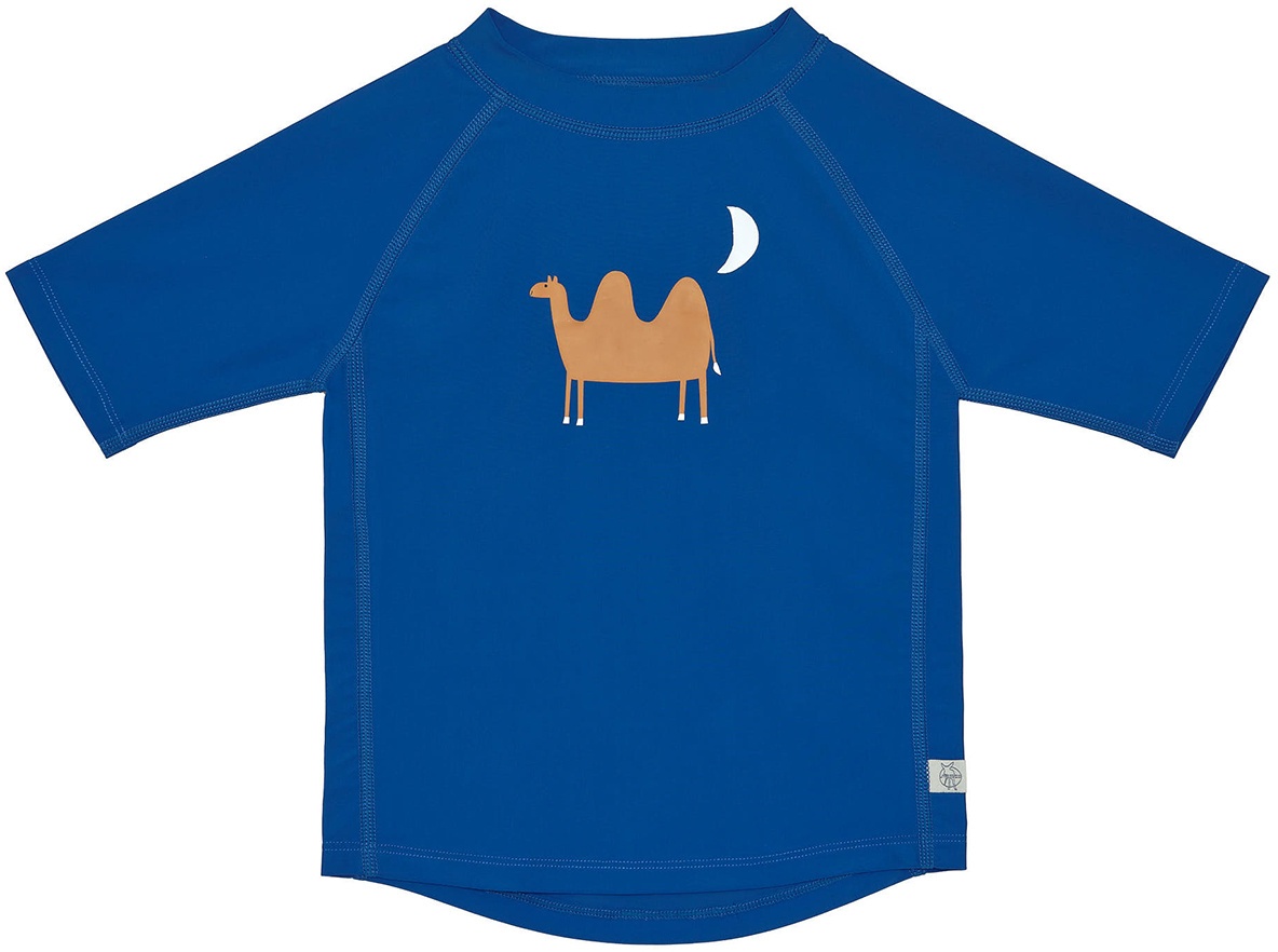 LÄSSIG - Badeshirt CAMEL in blue, Gr.92