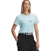 Under Armour Rival Outline Kurzarm-t-shirt - Stream Black White