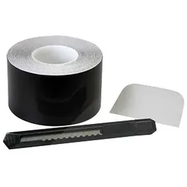 FoliaTec Zierstreifen Schwarz 15 m x 5 cm