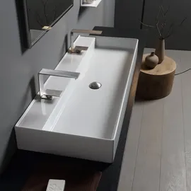 Scarabeo Teorema 2.0 Aufsatzwaschtisch 100 x 46 cm (5106R100B)