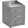 ed exciting design Nachtschrank Moon 47 x 46 x 61 cm Grau
