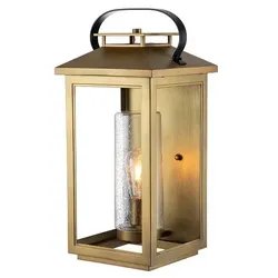 Atwater 1 Licht große Wandlaterne – Messing