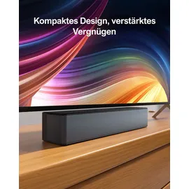 ultimea 5.1 Surround Soundbar, 3D Sound System, Soundbar für TV Geräte, mit Subwoofer und Rear-Lautsprechern, Surround, Bass Einstellbare Heimkino - Schwarz