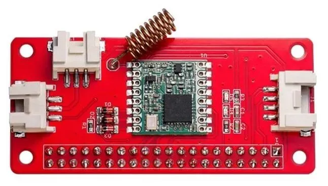 Elecrow CQA240327P Lora RFM95 IOT Board für RPI, Crowtail, 915MHz, 20dBm, LoRa Modem, I2C, 120mA, 5V