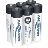 Ansmann NiMH Mignon-Akkus 4 + 2 gratis 1322-0000-510