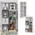 Vicco Kinderregal Marvin 90 x 30 x 90 cm Holz weiß