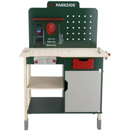play tive parkside werkbank Lupilu® Holz-Werkbank Kinder Spiel mit realistischen Soundeffekte *besch.VP