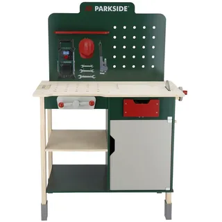 play tive parkside werkbank Lupilu® Holz-Werkbank Kinder Spiel mit realistischen Soundeffekte *besch.VP