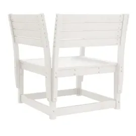 vidaXL Gartenstuhl 31 x 69 x 20 cm weiß