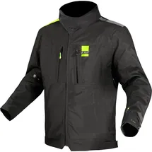 LS2 LS2, wasserdichte Damen-Motorradjacke Titanium Black H-V Yellow, XS