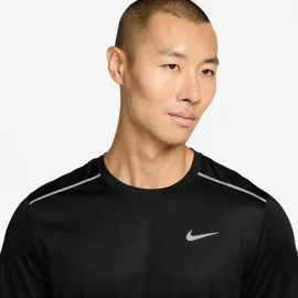 Nike Herren Miler Dri-Fit UV Shortsleeve schwarz
