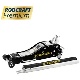 RODCRAFT Wagenheber Aluminium 2 Tonnen schwarz-Silber