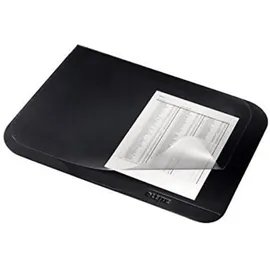 Leitz Schreibtischunterlage schwarz Kunststoff 53,0 x 40,0 cm, 1 St. mit Abdeckung 40x53