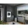 laundreezy Mehrzweckschrank-Set 118 x 238 x 68 cm Grau