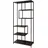 Riess-Ambiente Bücherregal SLIM LINE 185 x 0 x 0 cm Schwarz