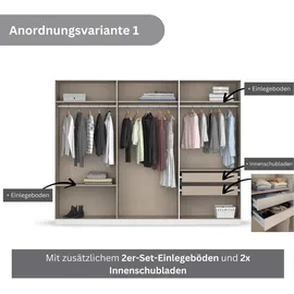Rauch »Koluna«, mit Spiegel, inkl. 2 Innenschubladen sowie extra Böden