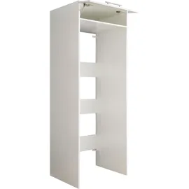 laundreezy Waschmaschinenschrank 67,5 x 200 cm Weiß Holz/Kunststoff/Metall