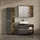 livinity Vomano Badschrank 50 x 170 x 33 cm Anthrazit