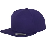 Flexfit Yupoong Unisex Classic Snapback Cap purple,