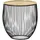 Mirrors and More Rinara Gold Schwarz Metall 43 x 42 cm