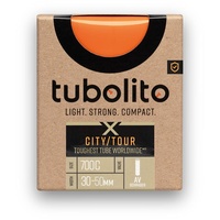 Tubolito X-Tubo-Schlauch – City/Tour – 700c/28 Zoll – Presta-Ventil