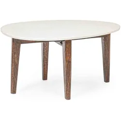 Beistelltisch Sylvester aus Marmor, 70 cm