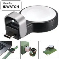 Hama USB-C Ladegerät schwarz für Apple Watch Serie