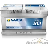 VARTA AUTOBATTERIE 12V 80Ah STARTERBATTERIE 740A ERSETZT 74AH 75AH 77AH 79AH F17