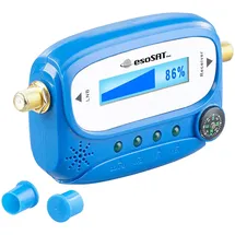 esoSAT Digitaler Satelliten-Finder mit Kompass, LCD-Display und Tonsignal
