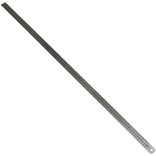 1 Stahllineal 1m Anreißlineal Lineal Maßstab Werkstattlineal Metall 100cm Reißlineal Neu Old-Harvest