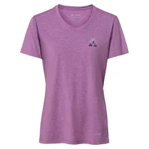 Vaude Skomer Print Iii Kurzarm-t-shirt - Magenta - 34