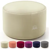 Body & Mind Meditationskissen Fitness Yogakissen, Boden Sitz-Kissen Polster für Meditation & Yoga beige
