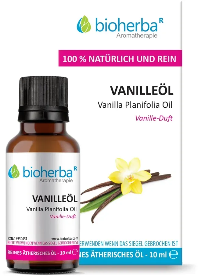 Vanilleöl Vanilla Planifolia Oil Reines ätherisches Öl 10 ml