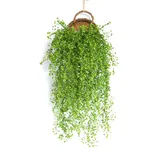 I Rattan Wandkorb Blumentopf Pflanzenhalter Wandbehang 1 Stück