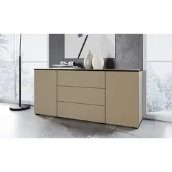 Sideboard INOSIGN "PARIS", braun (congo, congo), B:150cm H:68cm T:39cm, Sideboards, Moderne 150cm breite grifflose Kommode, vielseitig einsetzbar
