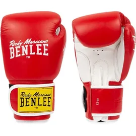 BENLEE Rocky Marciano BENLEE Boxhandschuhe aus Leder Tough Lederboxhandschuhe - Red / White - 14 oz