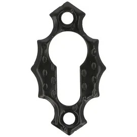 MS Beschläge Rosette Türbeschlag BB PZ Schmiedeeisernes Design Schwarz