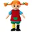 Pippi Langstrumpf Puppe 40 cm