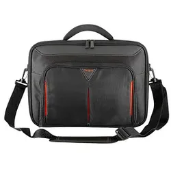 Targus Laptoptasche Classic+ Kunstfaser schwarz/rot CN414EU bis 35,6 cm (14 Zoll)