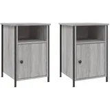 vidaXL Nachtschrank 40 x 42 x 60 cm Grau