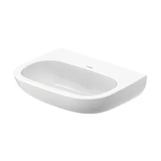 Duravit D-Code Waschtisch Med 2311600070 ohne Hahnloch, ohne Überlauf, Weiß