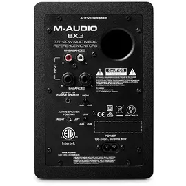 M-Audio BX3 3.5-Zoll Studio-Monitore High-Definition Monitor Lautsprecher Boxen für Recording und Multimedia, Paar