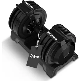 NEOLYMP Kurzhantel verstellbar 24 kg schwarz