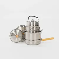boxio Topf-Set 4-tlg. Bratpfanne