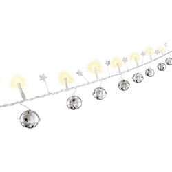 Goobay, Lichterkette, 10er LED-Lichterkette „Glöckchen“ (1.30 m)